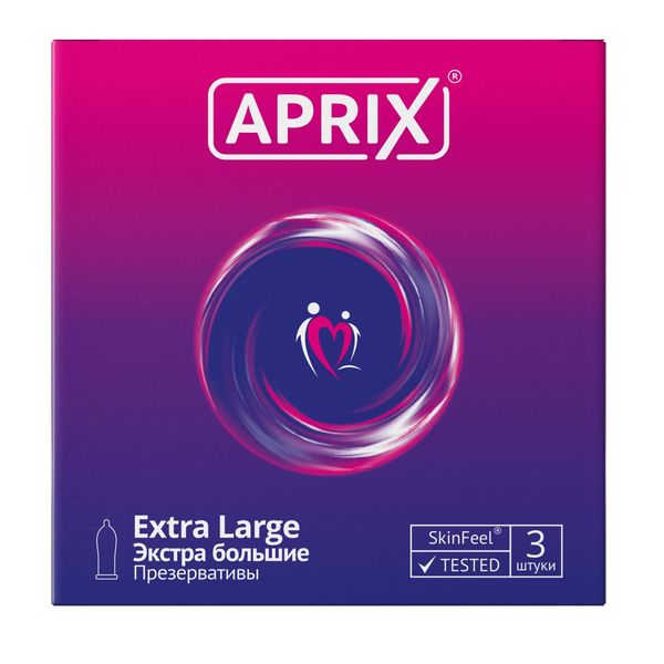 Фотография товара Презервативы экстра большие Extra large Aprix/Априкс 12шт