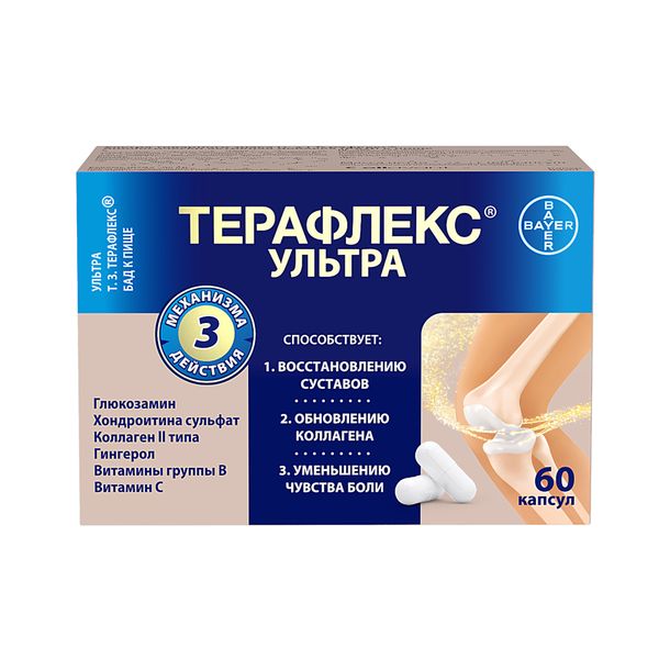 Фотография товара Терафлекс Ультра капсулы 875мг 60шт