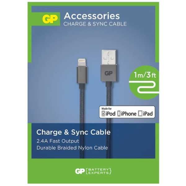 Фотография товара Кабель-Usb для электронных устройств Usb-A к Usb-C GP/ДжиПи 1м