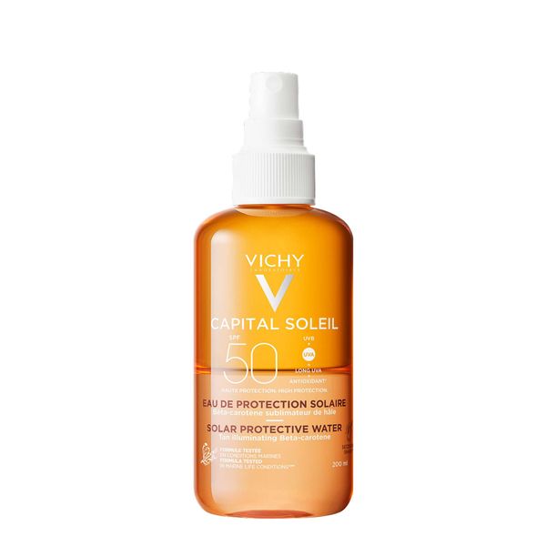 Фотография товара Спрей солнцезащитный двухфазный SPF50 Capital Soleil Vichy/фл. 200мл (MB232100)