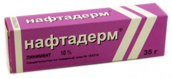 Фотография товара Нафтадерм линимент 10% 35г