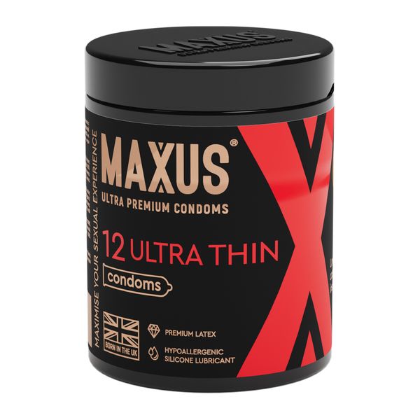 Фотография товара Презервативы гладкие ультратонкие Ultra Thin Maxus/Максус 3шт