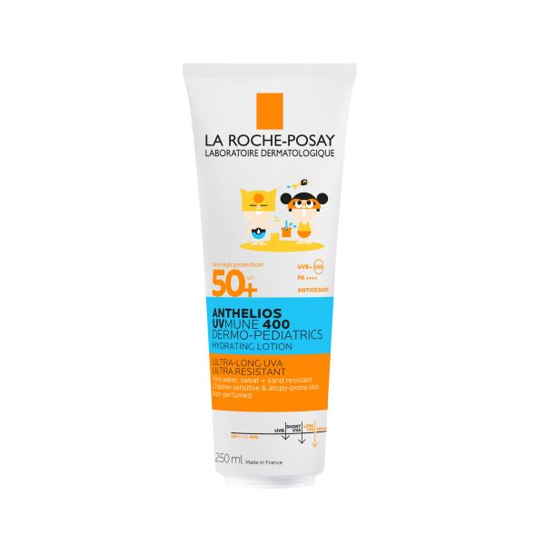 Фотография товара Спрей солнцезащитный для чувствительной кожи SPF50+/PPD27 Dermo-Pediatrics UVMune 400 Anthelios La Roche Posay/Ля рош позе 200мл