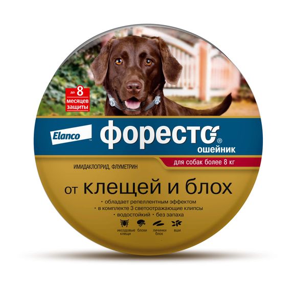 Фотография товара Форесто ошейник для больших собак в коробке