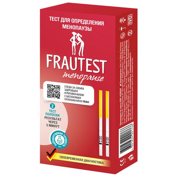 Фотография товара Тест на определение менопаузы Frautest/Фраутест 2шт
