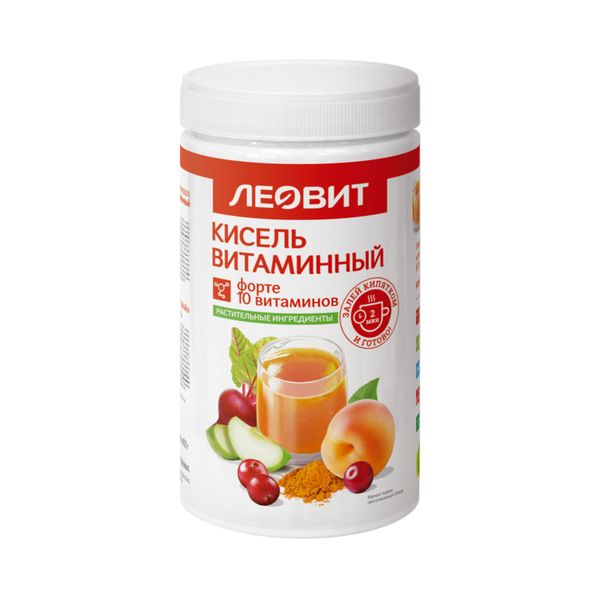 Фотография товара Кисель витаминный Форте Леовит банка 400г