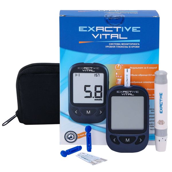 Фотография товара Глюкометр Exactive Vital