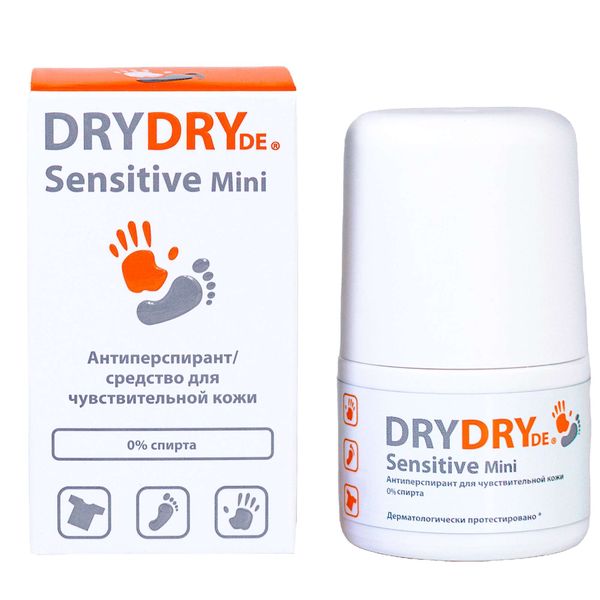 Фотография товара Антиперспирант для чувствительной кожи Sensitive Dry Dry/Драй Драй фл. 50мл