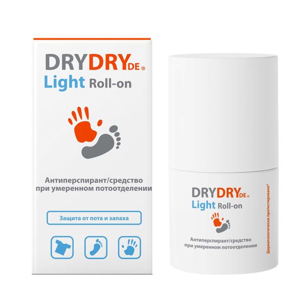 Фотография товара Антиперспирант при умеренном потоотделении Light Dry Dry/Драй Драй фл. 50мл