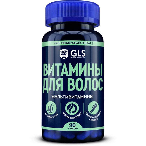 Фотография товара Витамины для волос GLS капсулы 370мг 90шт
