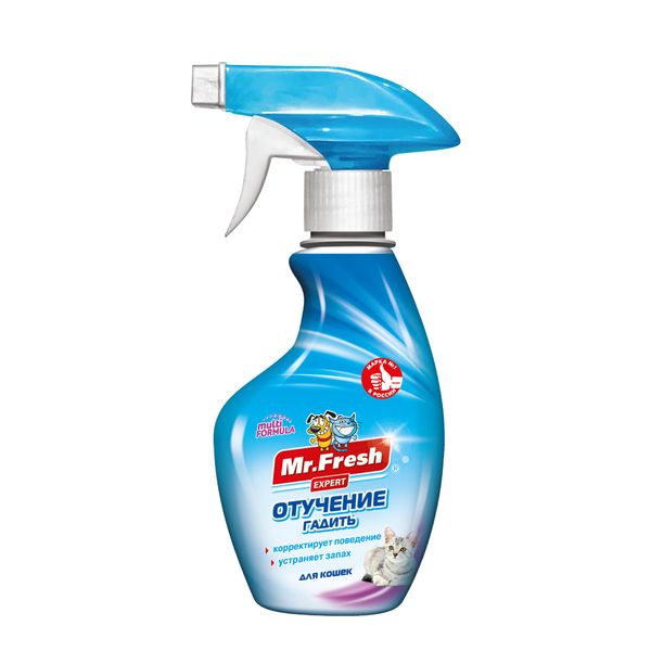 Фотография товара Mr.Fresh Expert Спрей для отучения гадить для кошек фл. 200мл