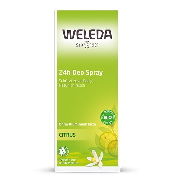Фотография товара Дезодорант с распылителем Цитрус Weleda/Веледа фл. 100мл (9707)
