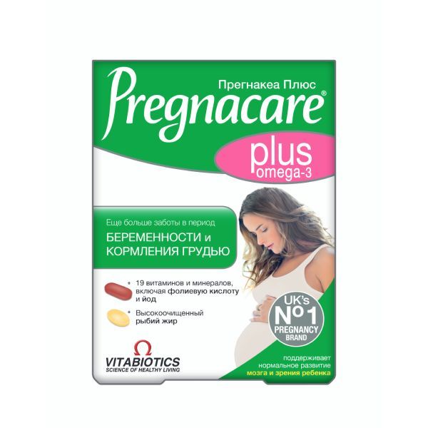 Фотография товара Прегнакеа Плюс Vitabiotics/Витабиотикс таблетки 56шт