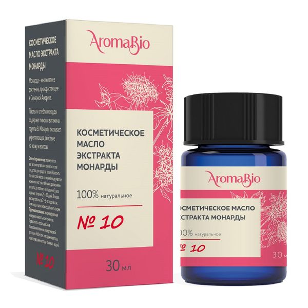 Фотография товара Масло косметическое экстракт монарды AromaBio/АромаБио фл. 30мл