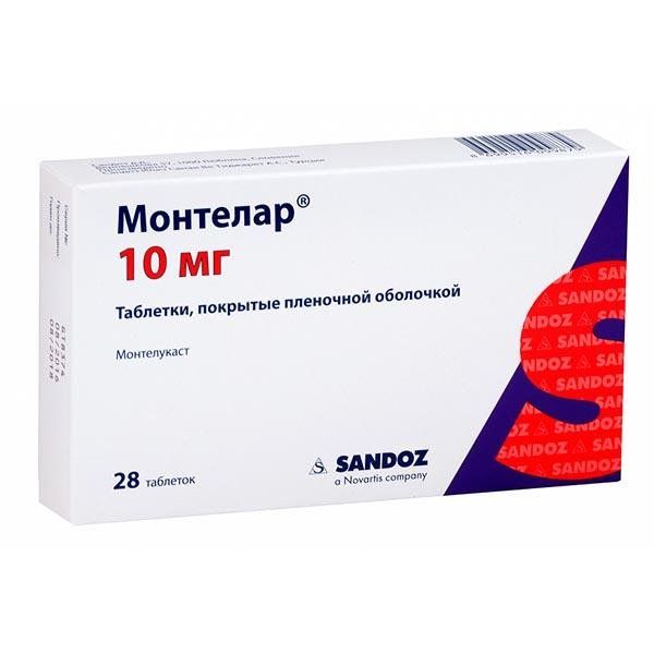 Фотография товара Монтелар таблетки п/о плен. 10мг 14шт