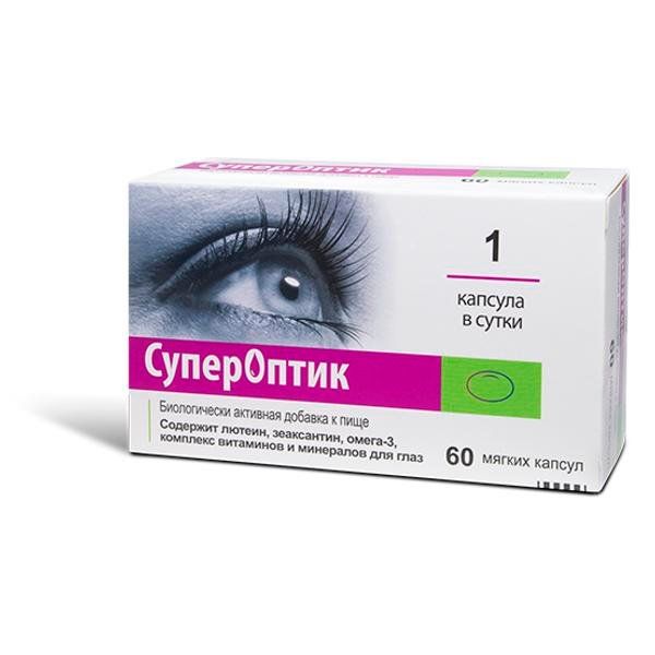 Фотография товара СуперОптик капсулы 850мг 30шт