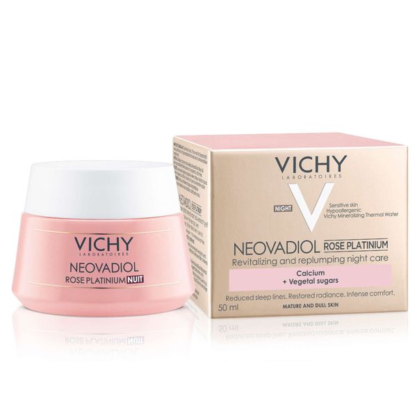 Фотография товара Крем для лица ночной Rose Platinum Neovadiol Vichy/Виши банка 50мл