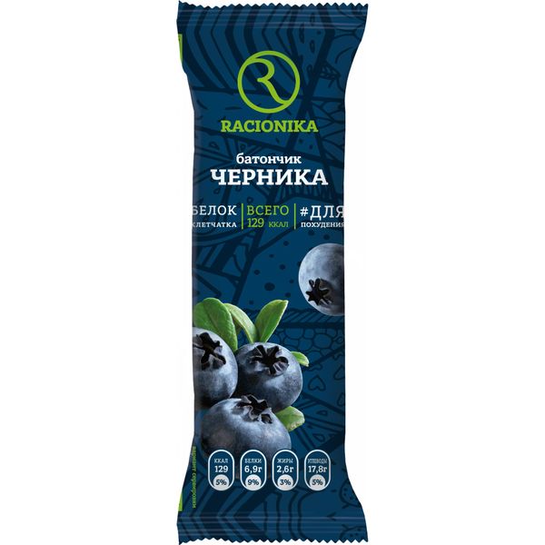 Фотография товара Батончик Racionika Diet (Рационика Диет) для коррекции веса Банан 60 г