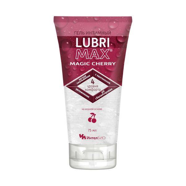 Фотография товара Гель интимный Cherry Magic Lubrimax/Лубримакс туба 75мл