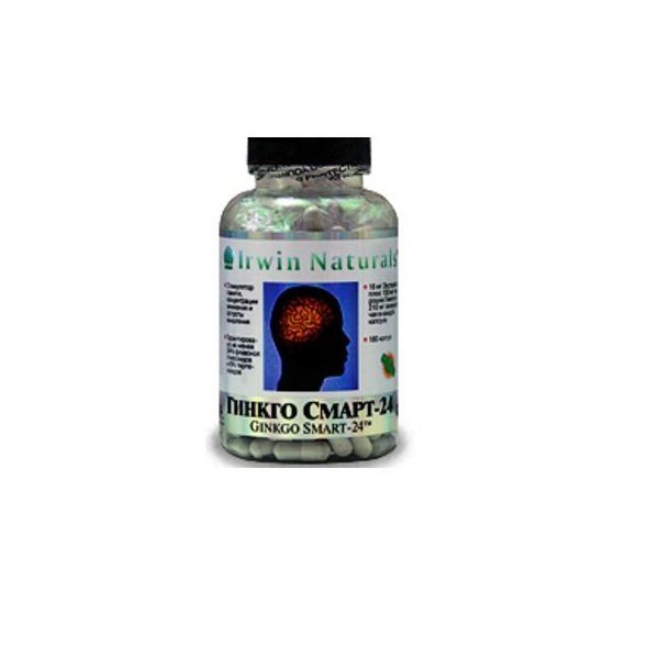 Фотография товара Гинкго Смарт-24 Irwin Naturals капсулы 180шт
