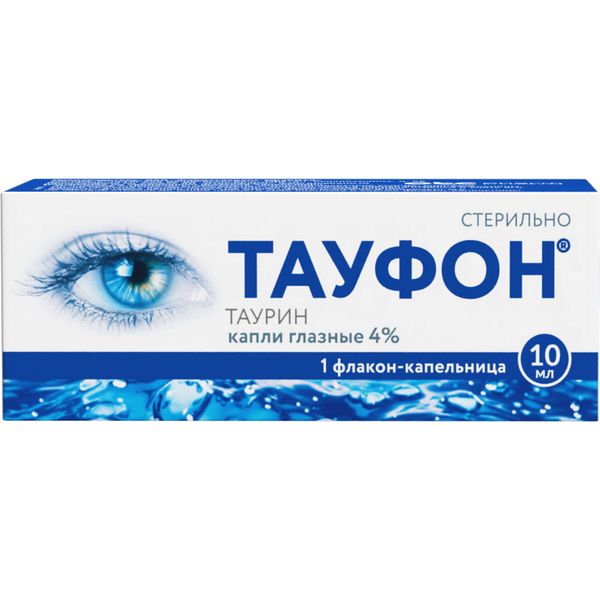 Фотография товара Тауфон капли глазные 40мг/мл 10мл