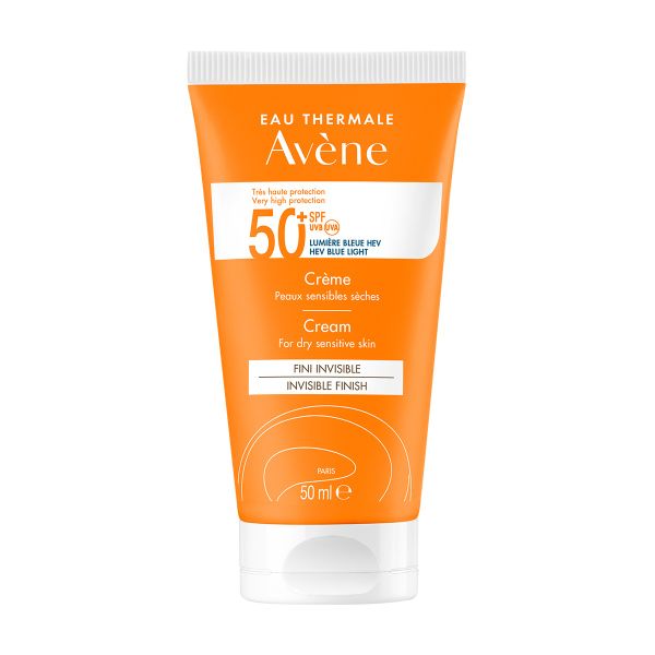 Фотография товара Крем солнцезащитный без отдушек SPF50+ Avene/Авен туба 50мл (С51376)