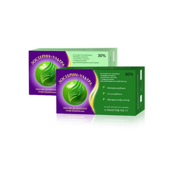 Фотография товара Зостерин-ультра 60 порошок для приема внутрь пак. 0,5г 10шт