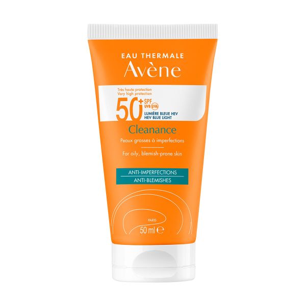 Фотография товара Флюид солнцезащитный для проблемной кожи SPF50+ Cleanance Avene/Авен туба 50мл (C51631)