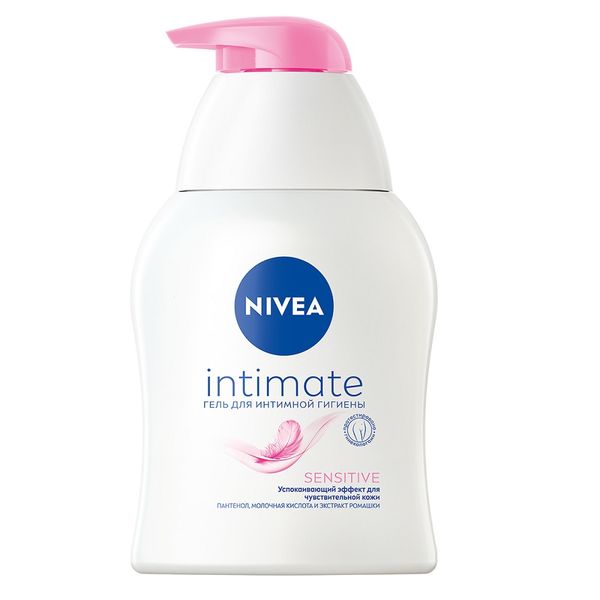 Фотография товара Гель для интимной гигиены Intimate sensitive Nivea/Нивея фл. с помпой 250мл (82170)