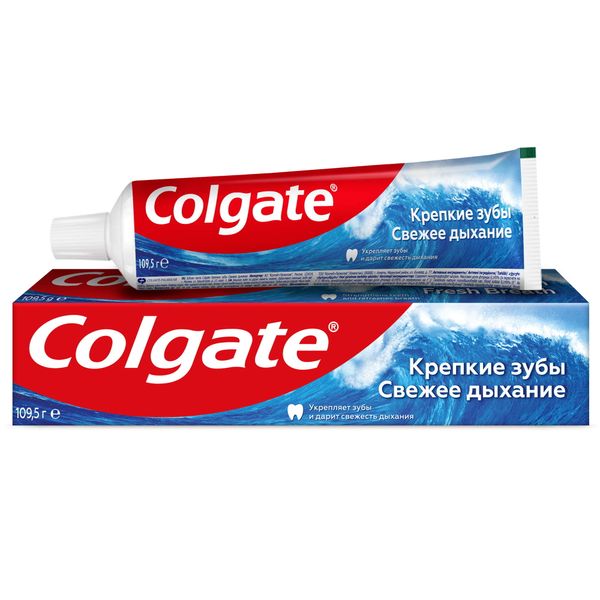 Фотография товара Паста зубная свежее дыхание и крепкие зубы Colgate/Колгейт 100мл