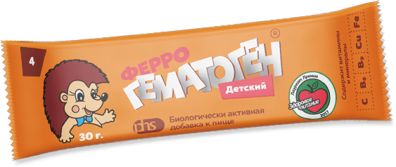 Фотография товара Пастилки Феррогематоген жевательные Детский 30 г