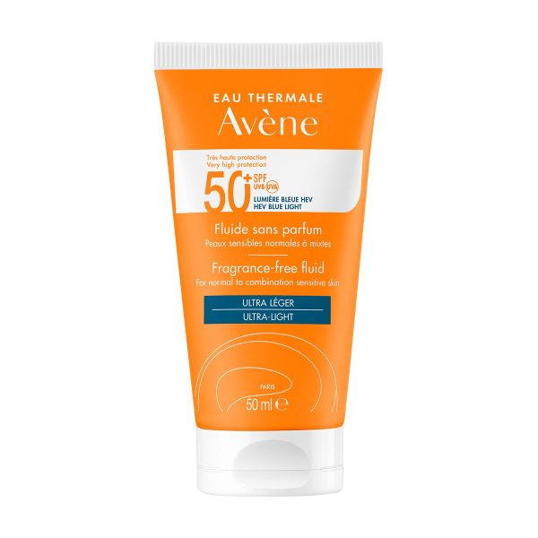 Фотография товара Флюид солнцезащитный без отдушек SPF50+ Avene/Авен фл. 50мл (C30961)