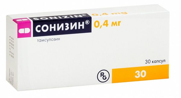 Фотография товара Сонизин капсулы с модиф. высвоб. 0,4мг 30шт
