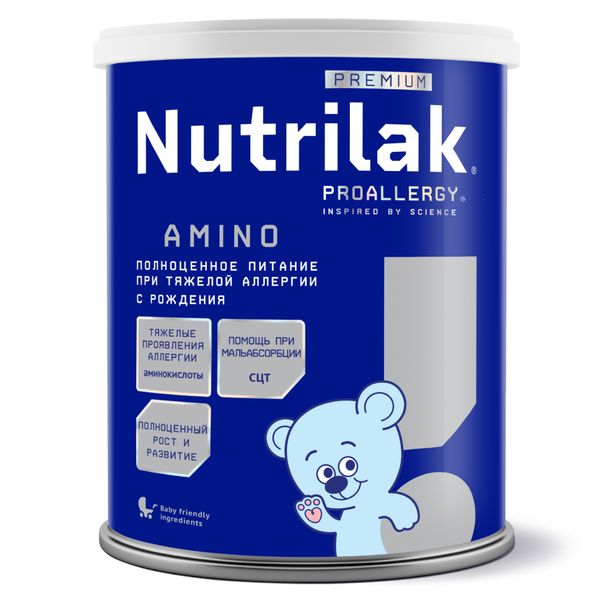 Фотография товара Смесь сухая специализированная Proallergy Amino Premium Nutrilak/Нутрилак 400г