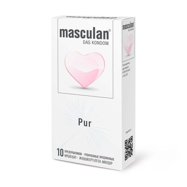 Фотография товара Презервативы утонченные прозрачные Pur Masculan/Маскулан 3шт