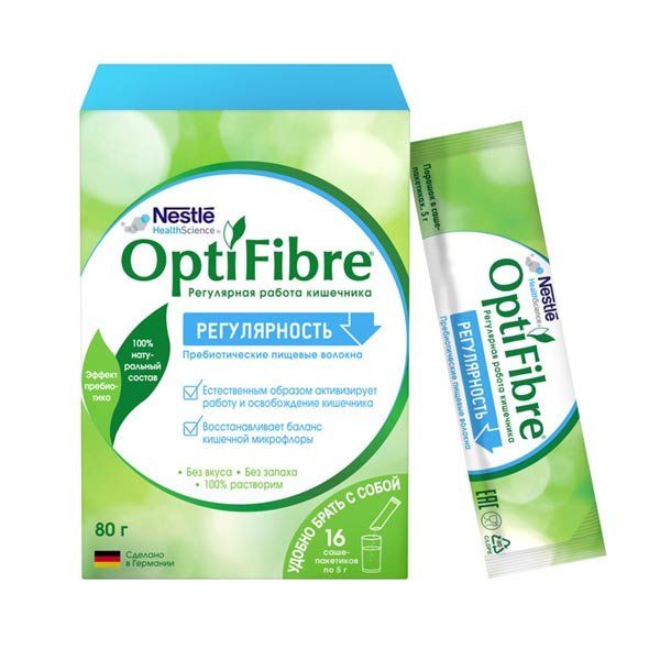 Фотография товара Оптифайбер порошок для приема внутрь банка 250г