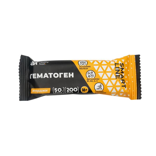 Фотография товара Гематоген для бодрости Энерджи ABC Healthy Food 50г