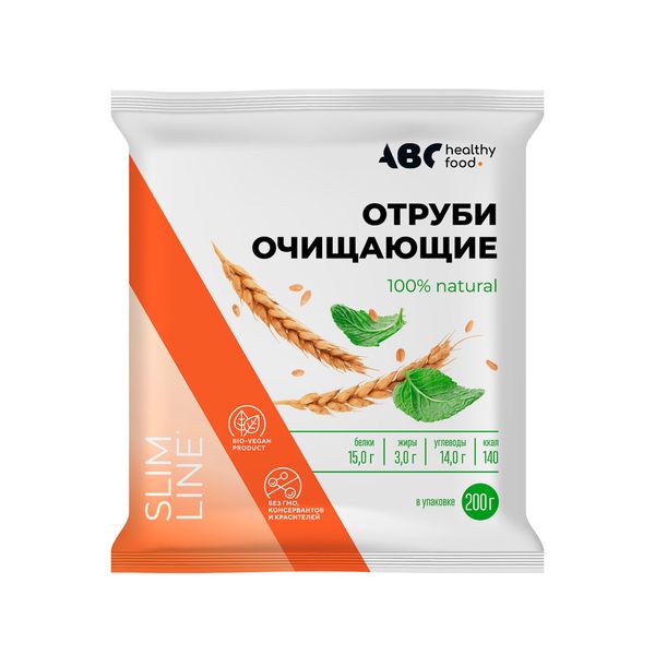 Фотография товара Отруби очищающие Сибирские ABC Healthy Food 200г
