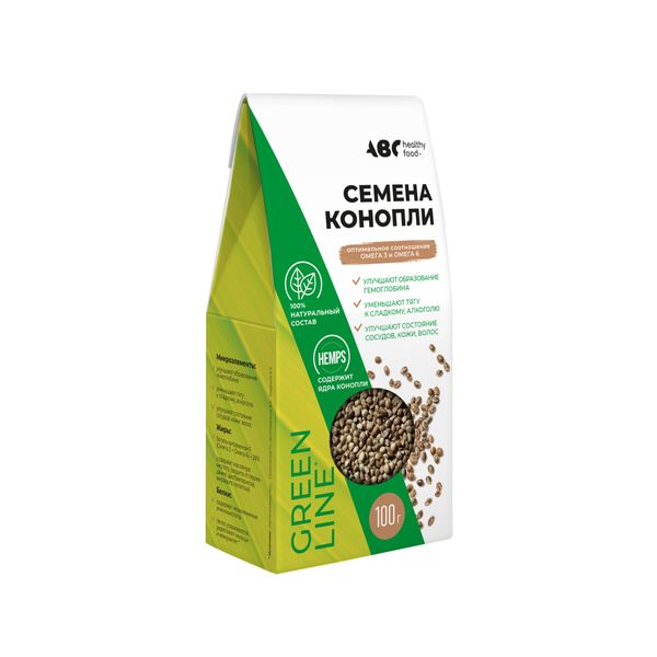 Фотография товара Семена конопли ABC Healthy Food 100г