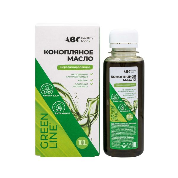 Фотография товара Масло конопляное ABC Healthy Food 100мл