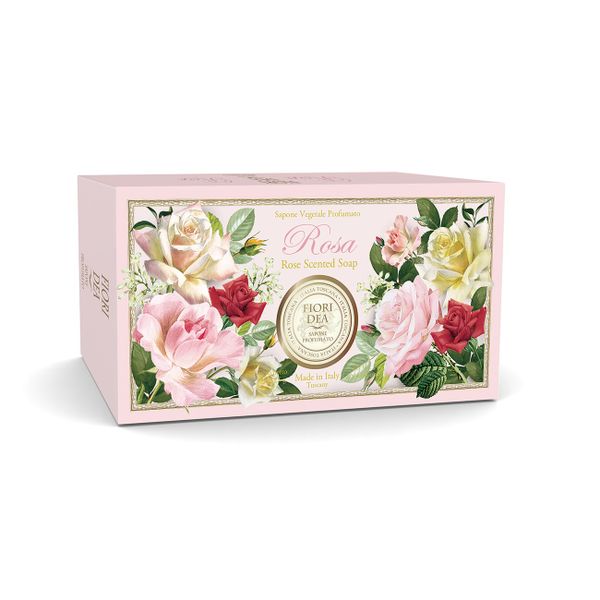 Фотография товара Мыло кусковое роза Fiori Dea/Фьери Дея 125г 2шт
