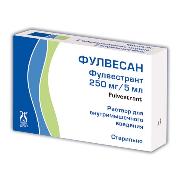 Фотография товара Фулвесан раствор для в/м введ. шприц 250мг/5мл 5мл 2шт